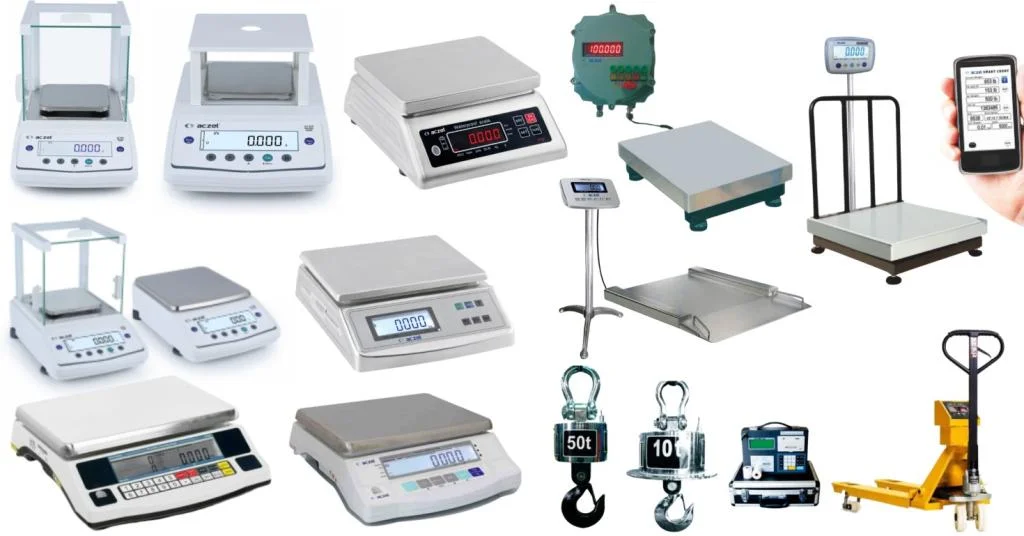 Productos industriales de pesaje